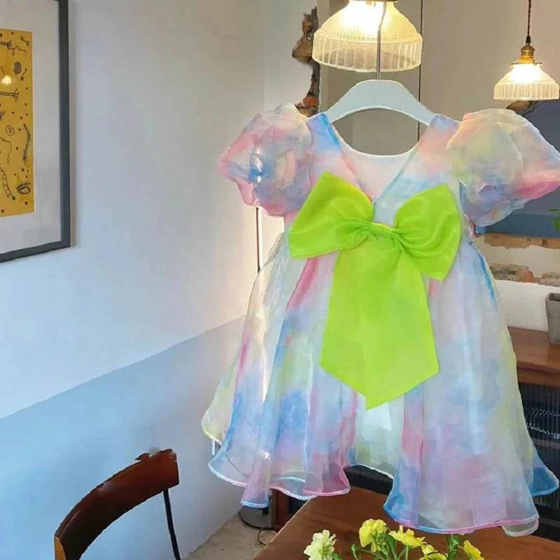Baby Clothing Yellow - Robe d'été pour filles, vêtements pour