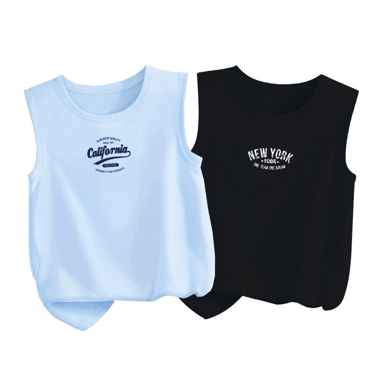 Baby Clothing Logo - Débardeurs pour enfants garçons, style urbain