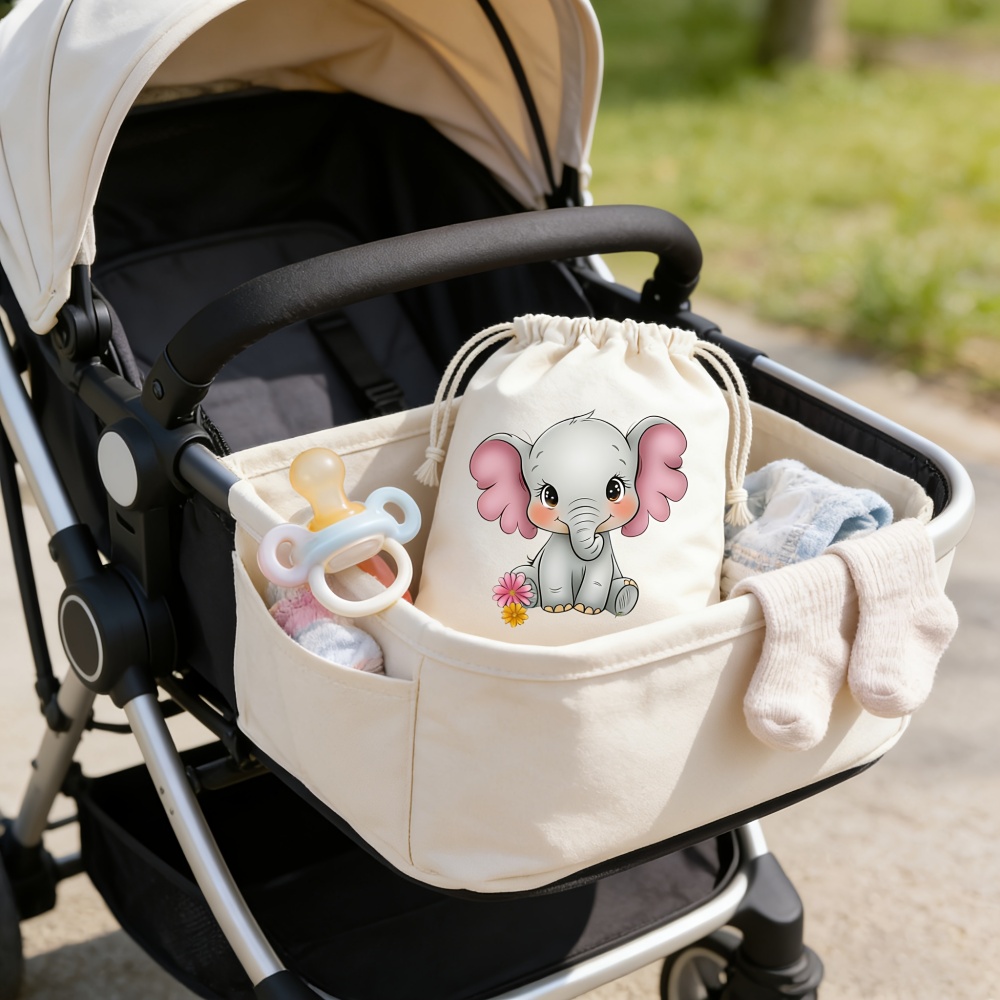 Pochette à cordon personnalisé - Baby Clothing Elephant avis et prix