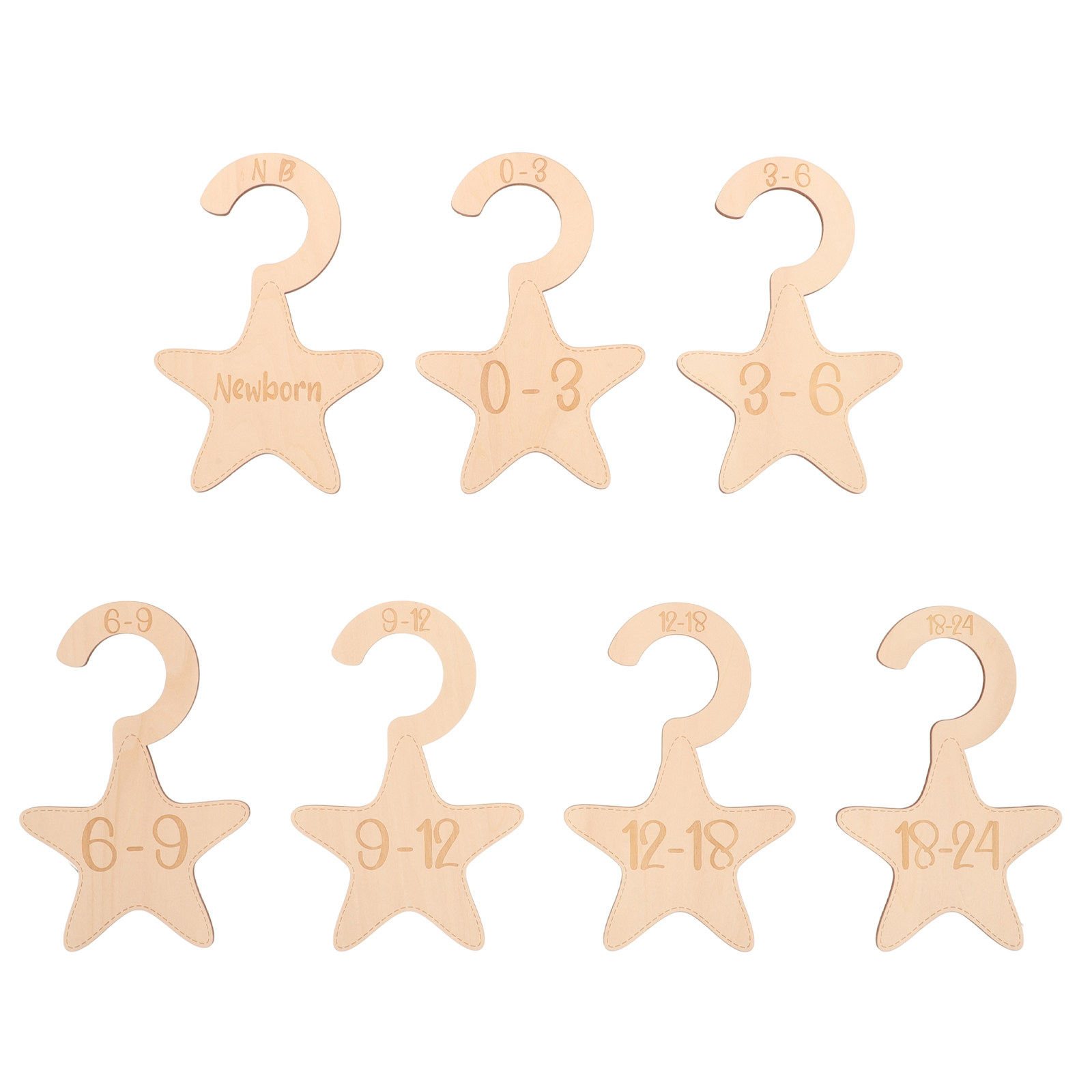 7 pièces de séparateurs de pla - Baby Clothing Dividers avis et prix