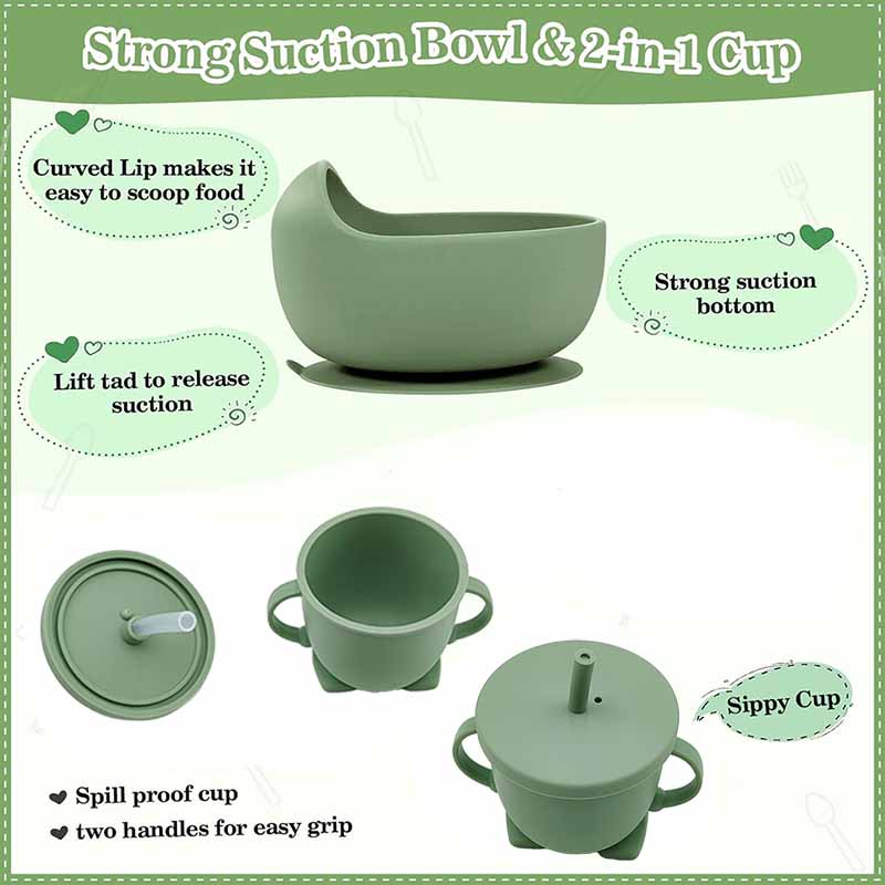 Assiette d'alimentation en sil - Baby Clothing Gift Set avis et prix