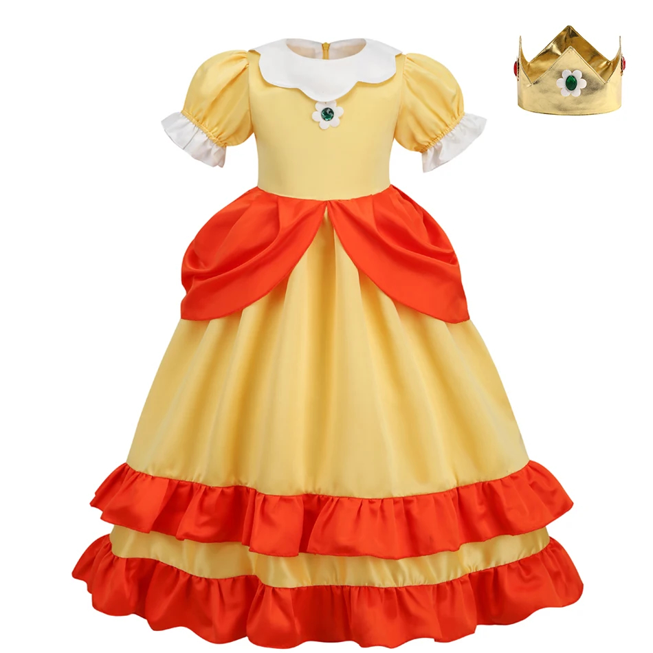 Robe de princesse pêche pour f - Baby Q Clothing avis et prix