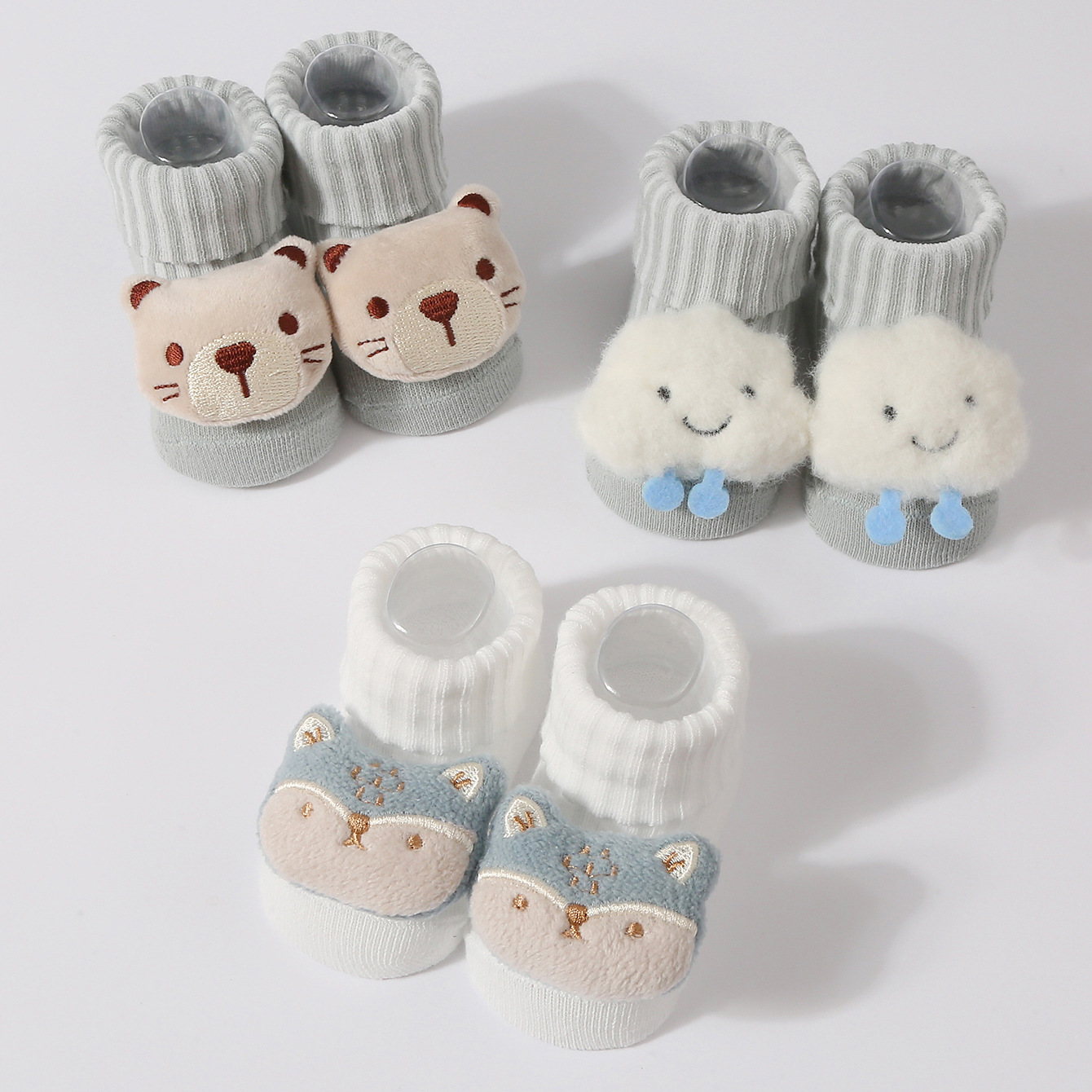 3 paires/ensemble bébé chausse - Baby Clothing Gift Set avis et prix
