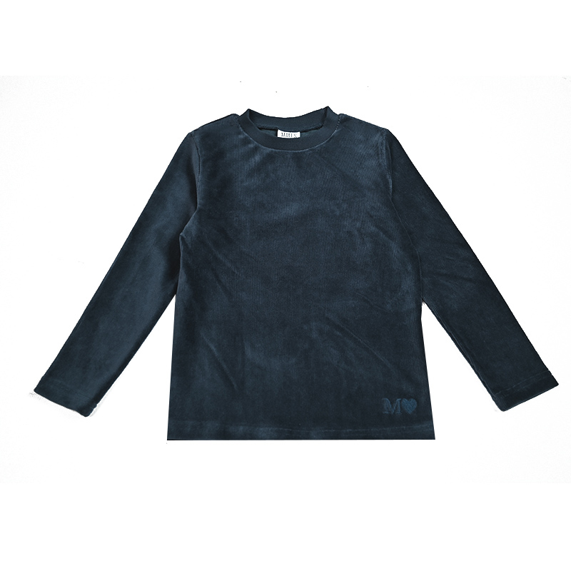 Chemise pour enfants bleu mari - Baby Clothing Logo avis et prix