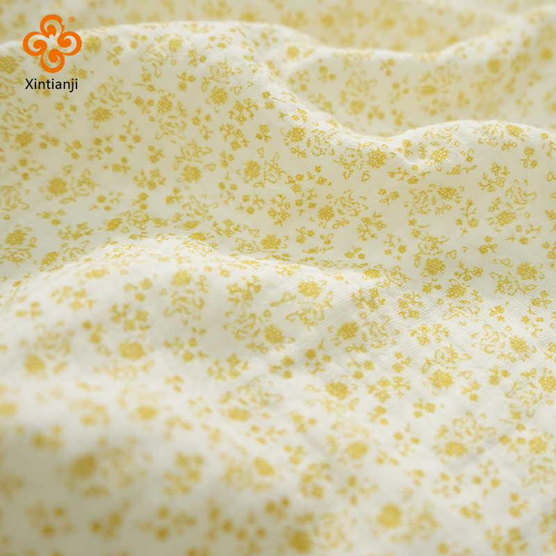 Tissu Gaze Double Crêpe 135 Co - Baby Clothing Yellow avis et prix